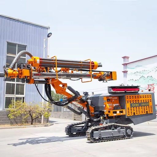 Crawler Mining 20m Rotary Drilling Rig Machine Integrated Automatic Pole Changing DTH Drill Rig Motor Bearing Well Drill Surface