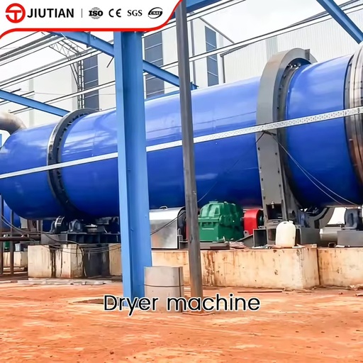 High Efficiency Biomass Rotary Drum Dryer for Wood Chips Wood Sawdust Drying Machine Factory Price