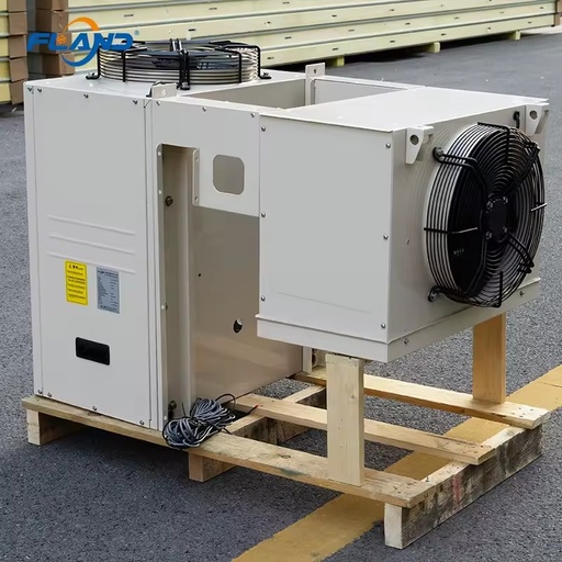 Air Cooled Integrated Condensing Unit for Cold Storage | Industrial Refrigeration Unit OEM Automatic Pump Energy Saving Copeland