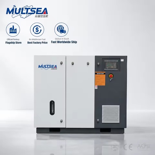 Factory Direct Screw Air Compressor 11kW 380V 50Hz CE Certified Industrial Machine for Workshop