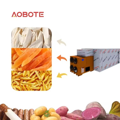 Innovative Closed System Heat Pump Dryer with Zero Odor Emission for Various Cassava Products