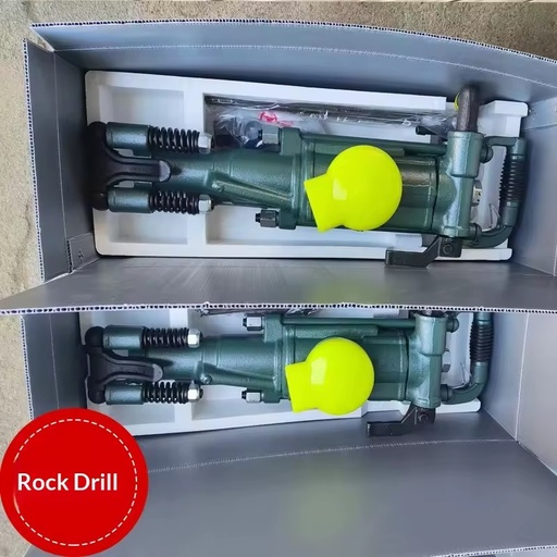 YT29 Rock Drill Handheld Pneumatic Leg-Type Drilling Rig Quarrying Tunnel Blasting Mining Tools Coal Mines Flexible 5+