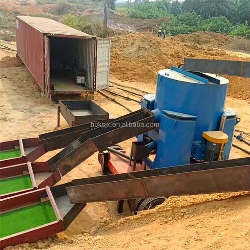 100tph Centrifugal Concentrator Alluvial Gold Mining Equipment Bearing Core Energy Saving Mineral Processing