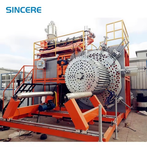Plastic Gravity Sewage Pipe Machine Spiral Winding Corrugated HDPE Pipe Extruding Machinery Equipment Extrusion Line