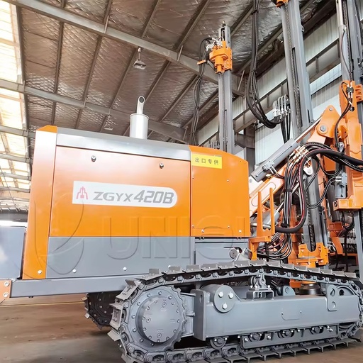 DTH 21m DTH Drilling Rig Separated Blast Borehole Drill Rig for Gold Mine Quarry Diesel Engine