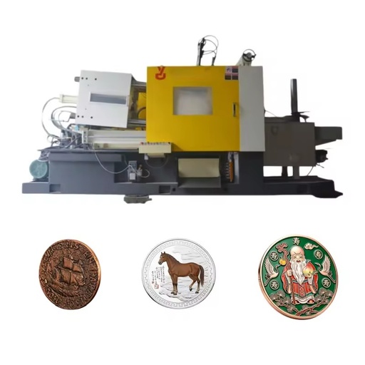 280T Hot Chamber Die Casting Equipment for Zinc Custom Commemorative Coin Die Casting Machine for Souvenir Coin