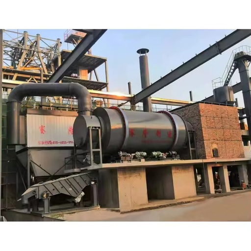 New Sludg Rotary Drum Dryer Industrial High Efficiency Energy Saving Food Processing Motor
