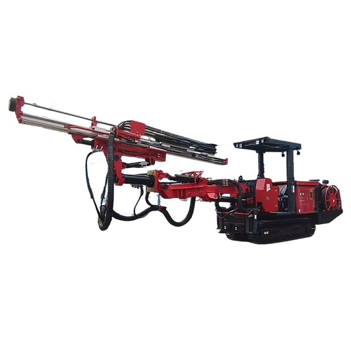 Industrial Mining Rotary Drilling Rig Rock Drill Machine Diesel-Powered Pump Gear for Narrow Lane Underground Operation Max 20m