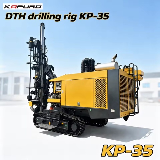 Hydraulic DTH Drilling Rig 90-138mm for Mining Quarry Ore Exploration 176kW Diesel Crawler Drill