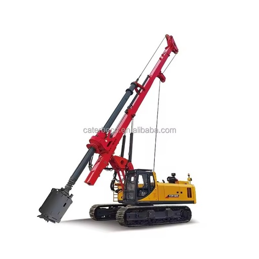 High Performance YCR160 Rotary Drilling Rig 50m Drilling Depth 1500mm Bore Diameter Diesel Coal Drilling Machine