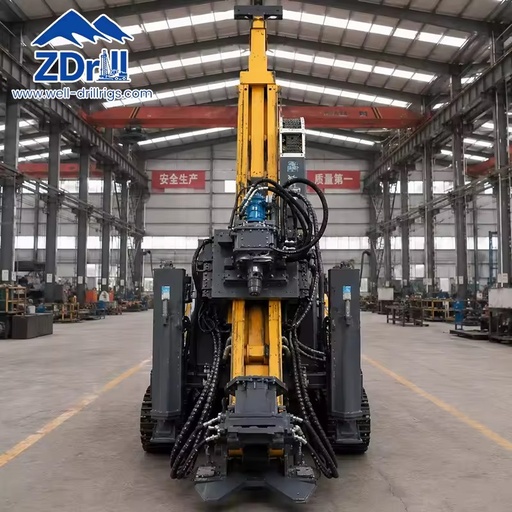 ZDC1000 Full Hydraulic Steel Crawler 1000m Drilling Depth Mining Drilling Rig for Geological Prospecting Mining Exploration