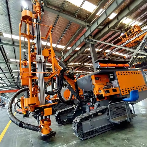 Crawler Drill Equipment Integrated Blasting Drilling Rig Models Scale for Sale
