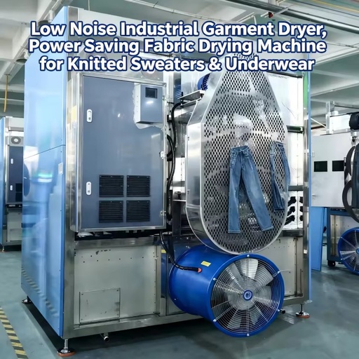120kg Big Capacity Fabric Drying Machine, Power Saving Industrial Tumble Dryer for School Uniforms