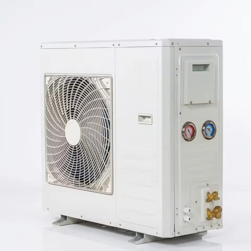 Refrigeration Industrial Condensing Unit High Temp Cold Room Outdoor Rotary Sanyo Automatic Energy Saving Motor 9270W Cooling
