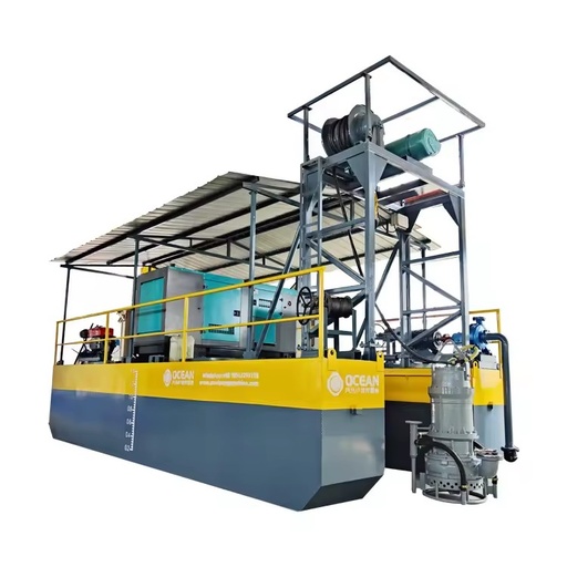 High Efficiency Cable Dredge with Submersible Slurry Pump for Sand Pumping Project