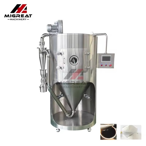 Stainless Steel Food Grade Spray Dryer for Milk Powder Production Automatic & Energy Saving Migreat Brand