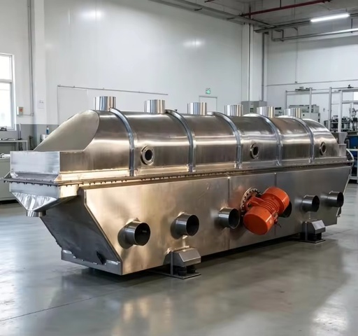 Wanda ZLG Vibrating Drying Equipment with Hot Air for High Capacity Food Processing (Corn Gluten Meal & Soybean Meal)