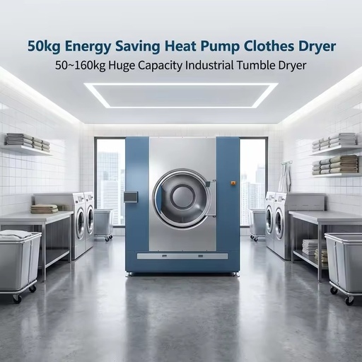 Energy Saving Clothes Dryer Ultra High Temperature Industrial Textile Heat Pump Laundry Dryer for Laundry Factory