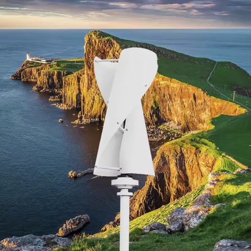 Renewable Energy Generator 5KW 10KW Spiral Type Vertical Wind Windmill with Charge Controller