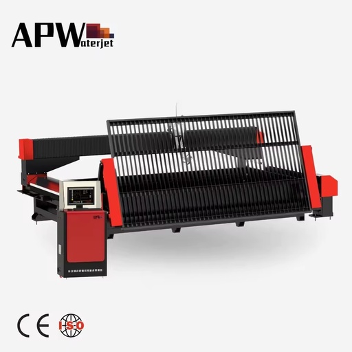 APW High-Speed CNC Marble Water Jet Cutter CE Certified Stone Cutting Machine