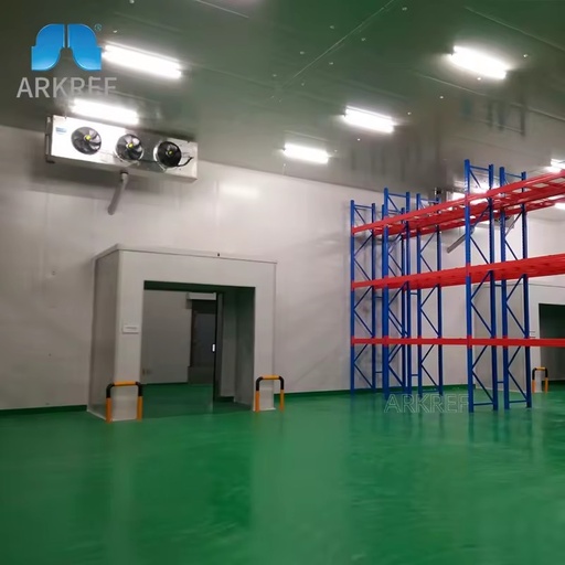 Arkref Warehouse Shelves Heavy-duty Cold Storage Shelves Selective Narrow Aisle Metal Industrial Shelf R744 System