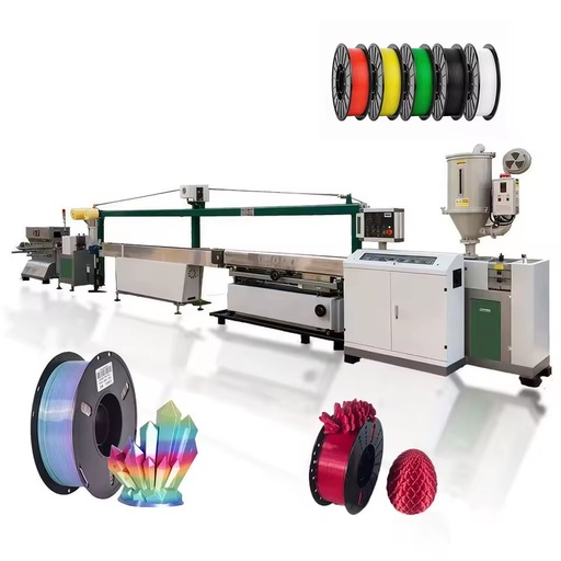 Industrial Single-screw 3D Filament Extruder Line for PLA/ABS/TPU/PA with PLC System