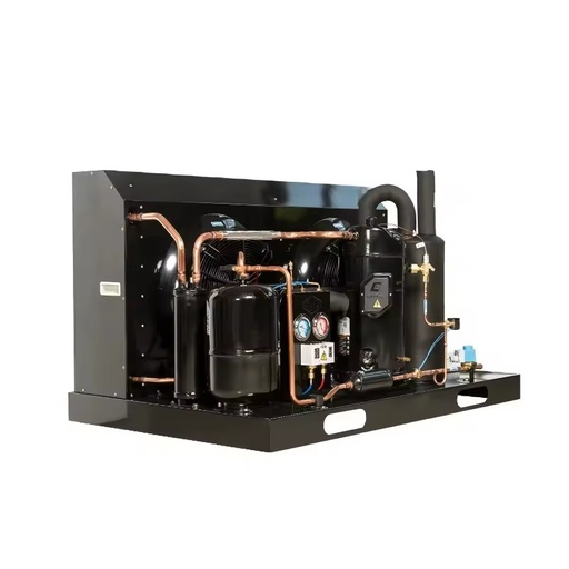 Sanyo Energy Saving Automatic Rotary Compressor Condenser Refrigeration Cold Storage Room Freezer Condensing Unit with Motor