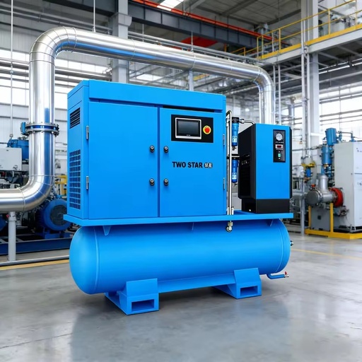 Low Noise 10HP 20HP 30HP 50HP Industrial Rotary Screw Air Compressor 7.5KW 11KW 15KW 22KW 37KW Screw Air-Compressor