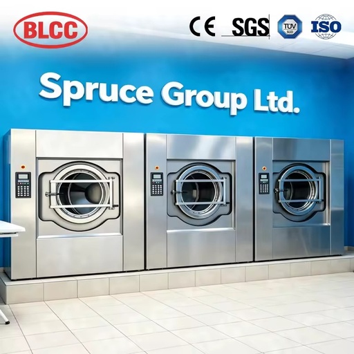 BLCC 50kg Hotel Bedsheet Front Load Washing Machine 100kg Commercial Washing Machine Laundry Equipment