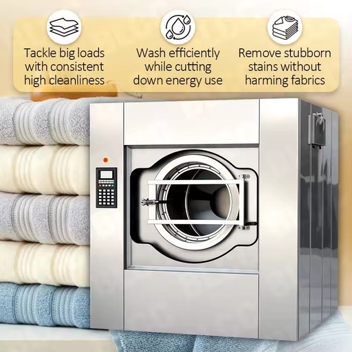 Professional New Electric Industrial Washing Machine for Commercial Laundry Use 304 Stainless Steel Competitive Price