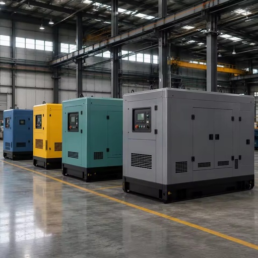 Super Silent Power Generator 100kW 200kW 300kW for Commercial Use