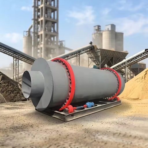 Heavy-duty 12t/h Three Drum Dryer Fast Dehydration Triple Pass Dryer Steady Rotary Dryer for Coal Powder Multi-type Ore Granules