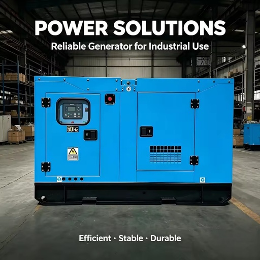 30KW-3000KW Standby Generator 50Hz 60Hz CE for Africa Building Project Temporary