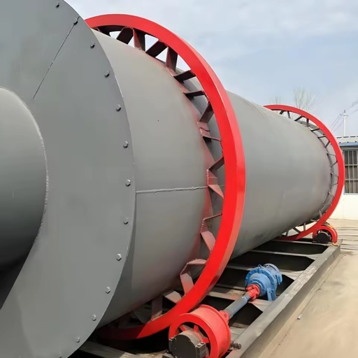 Three Return Cylinder Sand Dryer Three Nested Drums Easy Maintenance for River Sand Yellow Sand for Beneficiation Plant