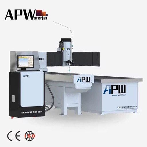 APW High Quality Small Waterjet Cutting Machine Best Price for Efficient Water Jet Cutters with Core Bearing Components