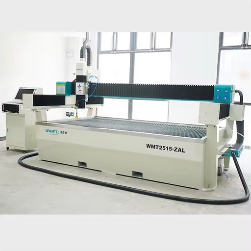 High Precision 3 Axis Waterjet Cutting Machine 60000 PSI CNC Water Jet Cutter for Metal Stone Glass With Intensifier Pump