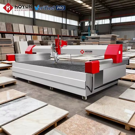 Manufacturer CNC Water Jet Waterjet Cutting Machine 5 Axis Stone Cutter for Tile Glass Metal Ceramic Countertop