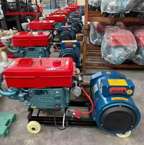 High Quality 10kW 12kW 15kW 20kW 24kW Open Type AC Backup Generator for Home Commercial Industrial Diesel Generator Set