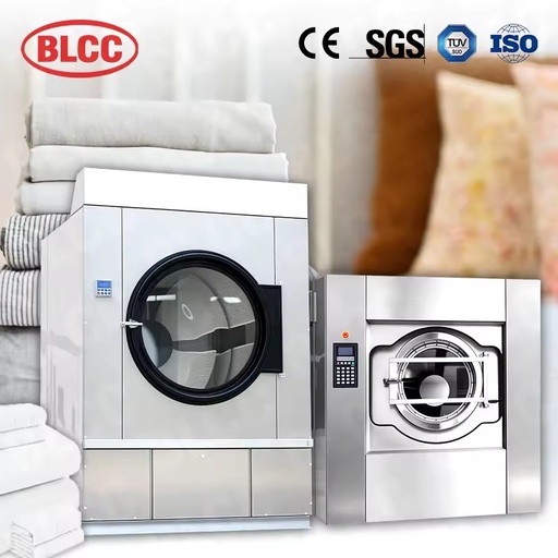 Big Capacity Washing Machine with Dryer Set Heavy Duty Commercial Laundry Washer and Dryer for Sale