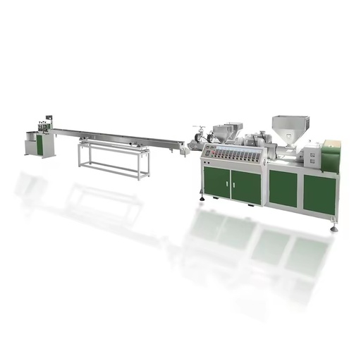 Full Automatic PP PE Synthetic Wicker Strip Filament Production Line Single Screw PLC Controlled Extrusion Equipment