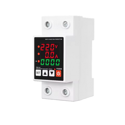 Smart WiFi Circuit Breaker AC 110V 63A Multi-Function Leakage Over/Under Voltage Protection Remote App Control Real-Time