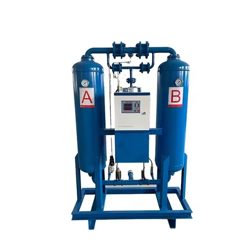 Energy-Saving 3.8m³/min 10Bar Regenerative Desiccant Adsorption Air Dryer Industrial Compressed Air Solution for Food Processing