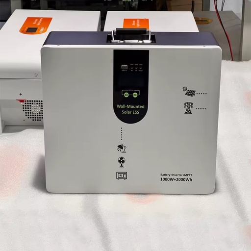 All In One Wall Mounted Solar Power Storage System Battery Inverter MPPT Solution for Residential Energy Management