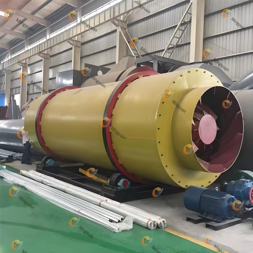 Energy Saving Triple Pass Rotary Drum Sea River Sand Drying Machine Dryer