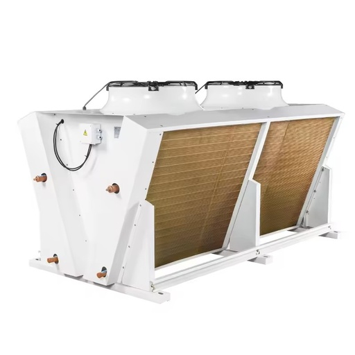 V Type Air-cooled Condenser for Cold Room Condensing Unit Energy Saving & Automatic Sanyo Compressor 9270W Cooling Capacity
