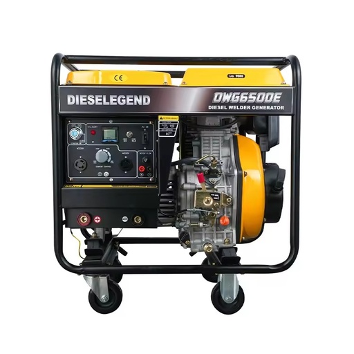 DWG6500E 2KW/5KW Open Type Diesel Welder Generator Portable Welding Generator Diesel Power Generator Electric Start AVR