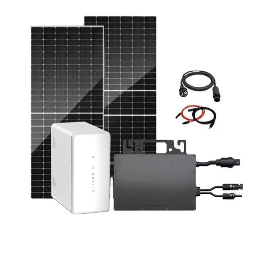 Mini 1000W Monocrystalline Solar Power System for Balcony with Inverter Battery Storage Plug and Play 220V Output