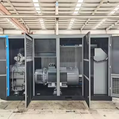 Energy-saving 185KW Two-stage Industrial Dryer Compressor 250HP Dry air Compressor air Compressor 12v