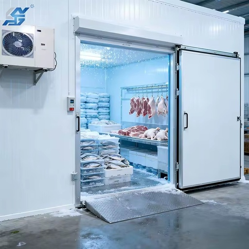 Customized Simple Solar Cold Storage Supplier and Freezer with Refrigeration Unit, Cold Storage Room for Meat and Vegetables