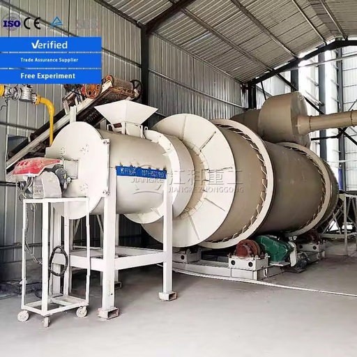 Industrial Salt Sand Dryer Rotary Plant Triple Cylinder 304 Stainless Steel New Gear High Efficiency Low Drying Equipment